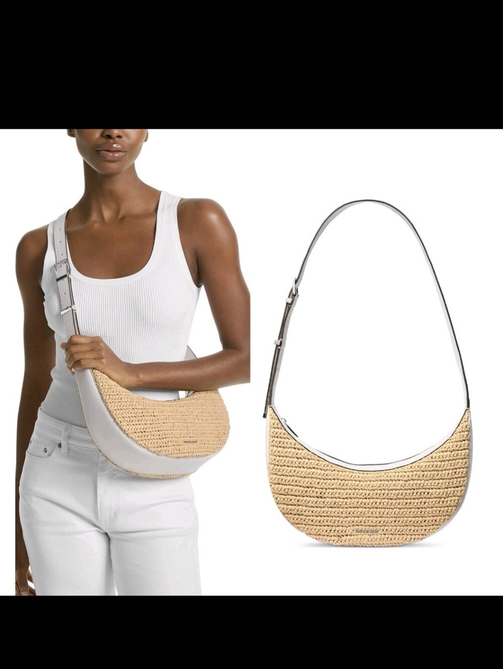 Nwt Michael Kors Avra Sling Crossbody
